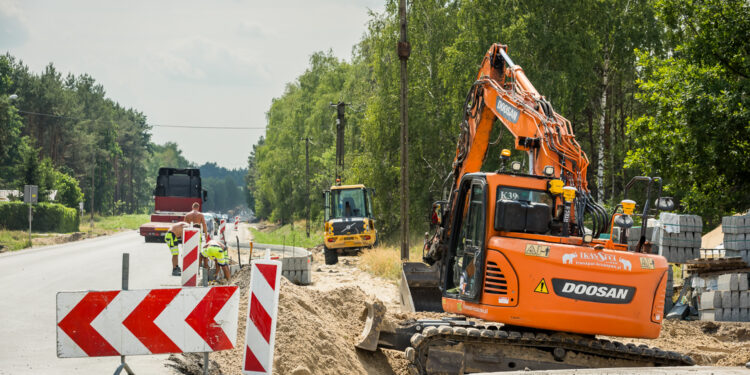 Trasa Brzoza-Mogilno – wielki plac budowy